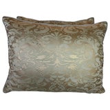 Pair of Fortuny Textile Pillows