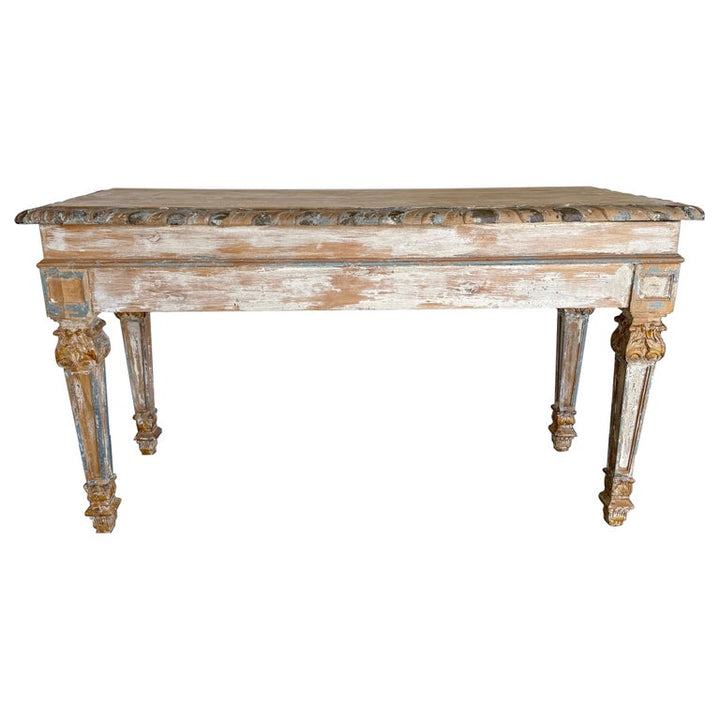 Gustavian Style Painted Console-Pair Available if Needed