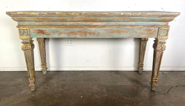 French Provincial Painted Console-Pair is Available