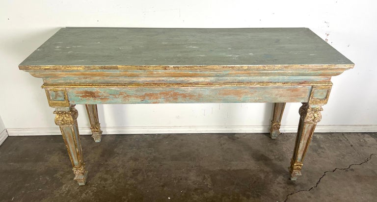 French Provincial Painted Console-Pair is Available