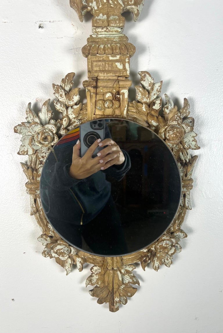 19th C. French Carved Mirror