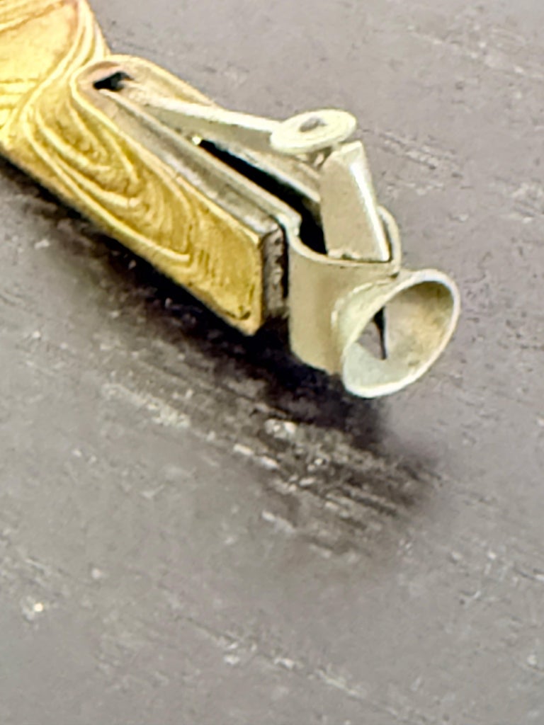 Antique Brass Cigar Cutter w/ Hounds