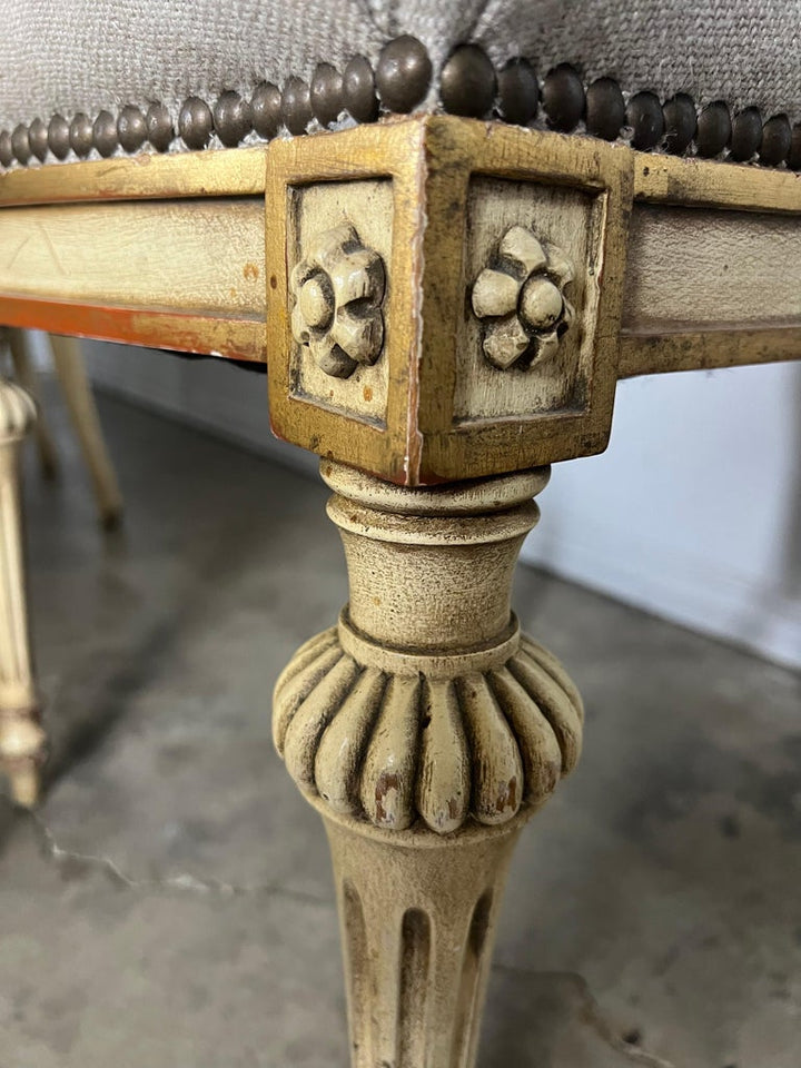 Set of Eight Neoclassical Style Dining Chairs
