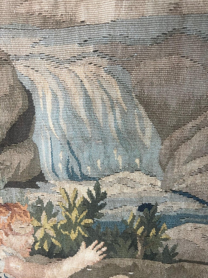 Charming Romantic Early 19th-Century French Tapestry