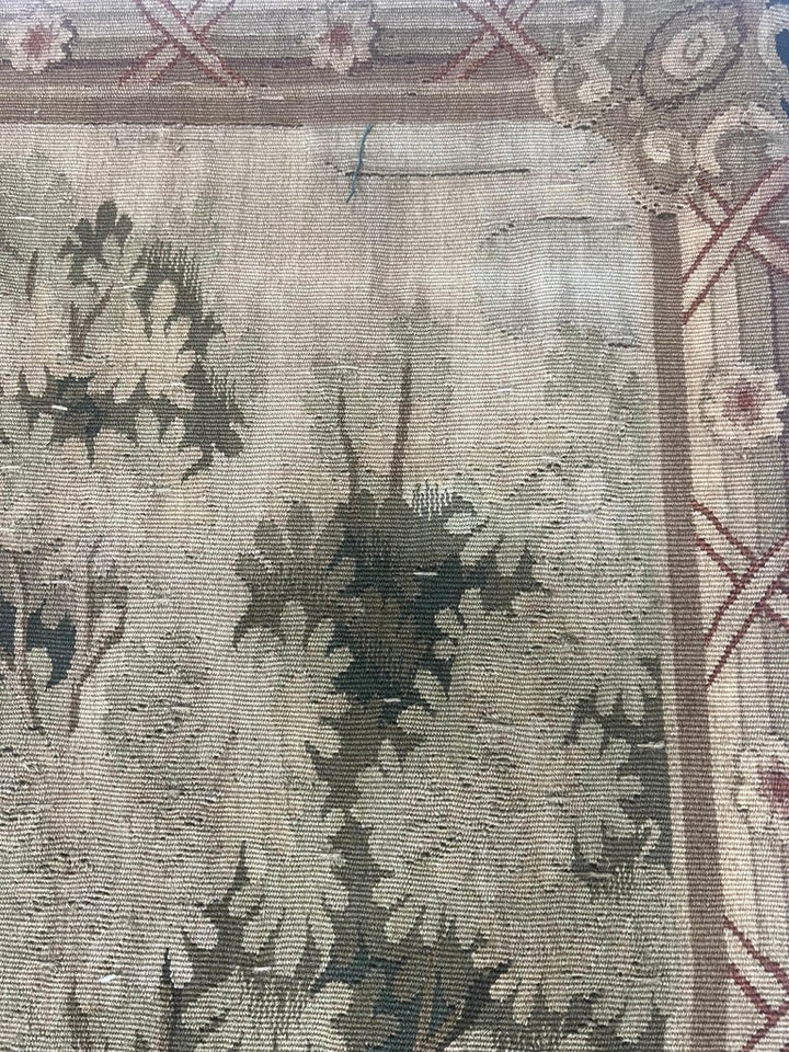 Charming Romantic Early 19th-Century French Tapestry