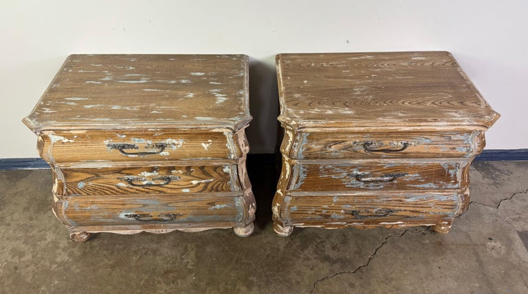 Pair of Louis Xv Style Bombe Chests