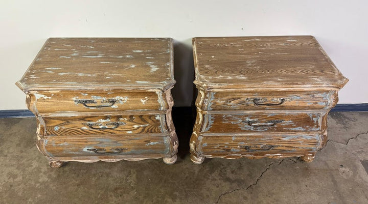 Pair of Louis Xv Style Bombe Chests
