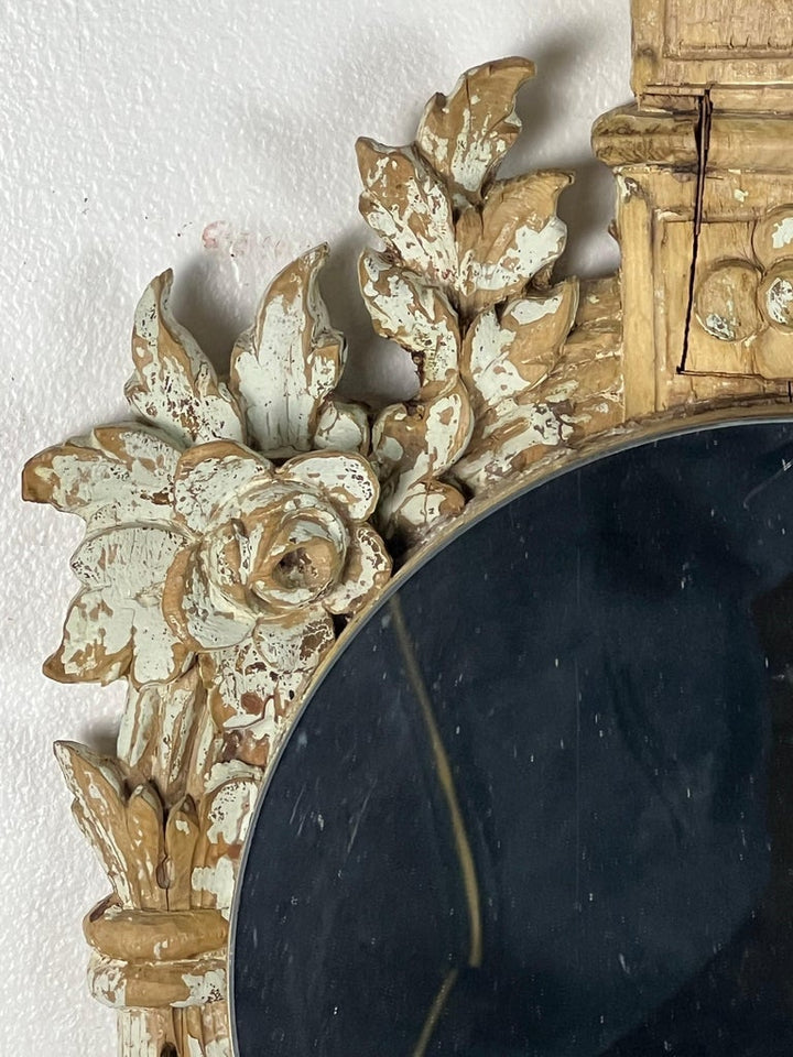 19th C. French Carved Mirror