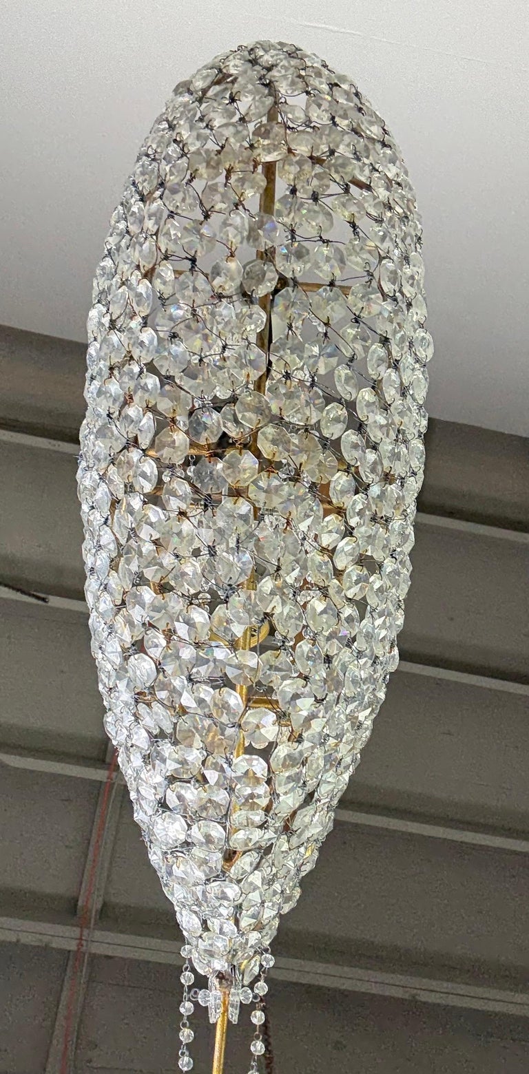 Redondo Crystal Beaded Ship Chandelier by Miamar Home
