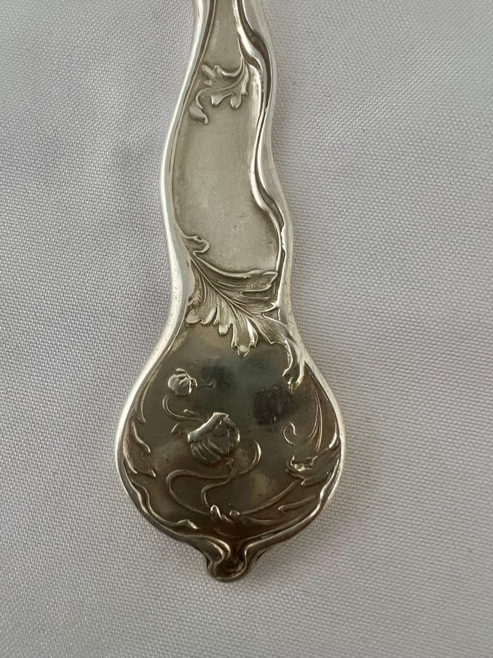 Art Nouveau Serving Spoon, George W. Shiebler & Co.