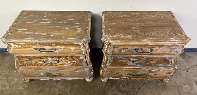 Pair of Louis Xv Style Bombe Chests
