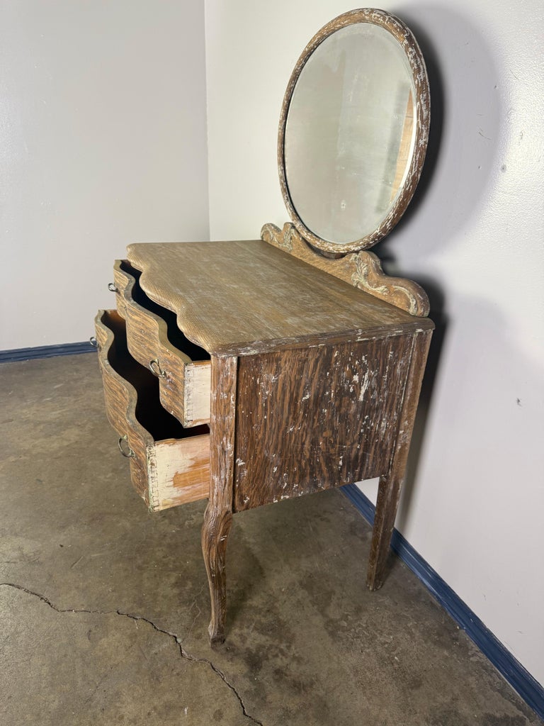 French Provincial Style Dresser w/ Mirror