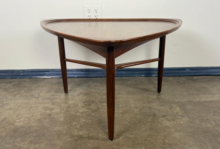 Sculptural Danish Modern Triangular Coffee Table