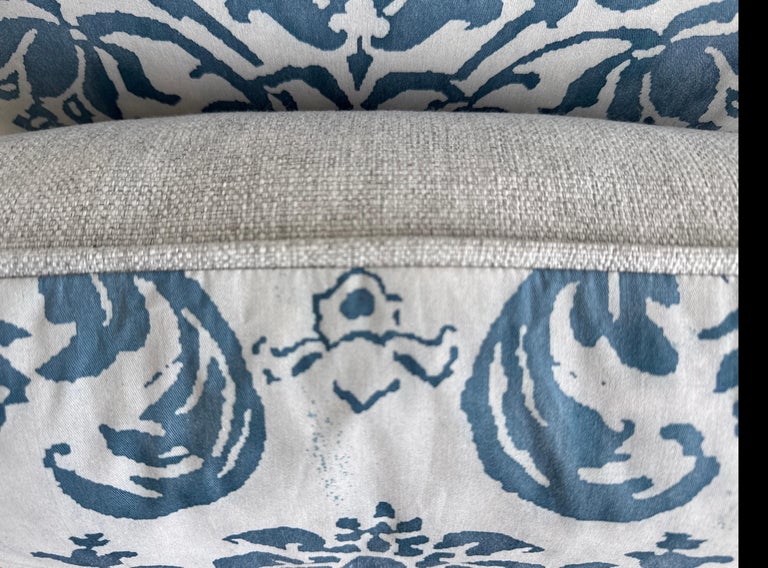 Pair of Blue Venetian Fortuny Pillows