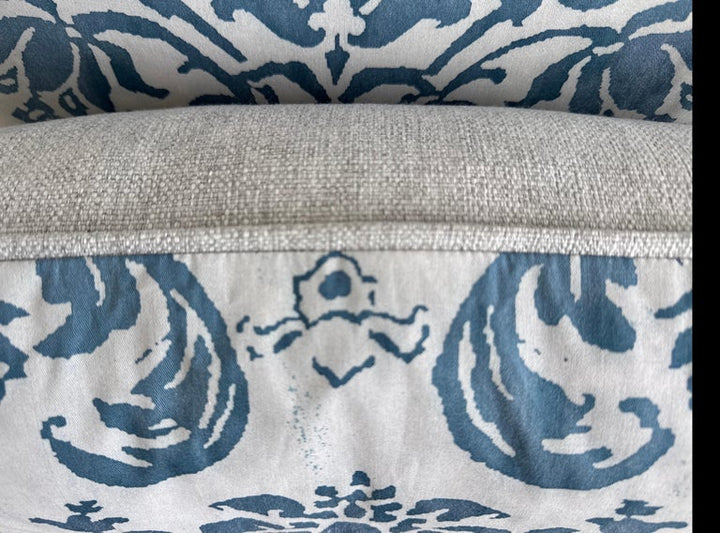 Pair of Blue Venetian Fortuny Pillows