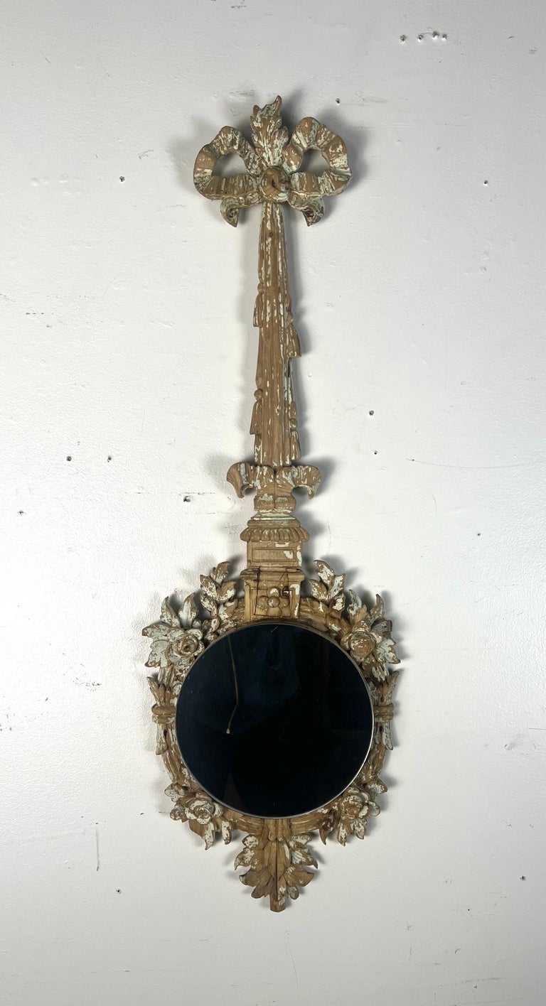 19th C. French Carved Mirror