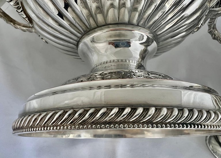 Pair of Early 19th Century English Sheffield Wine Coolers by Boulton