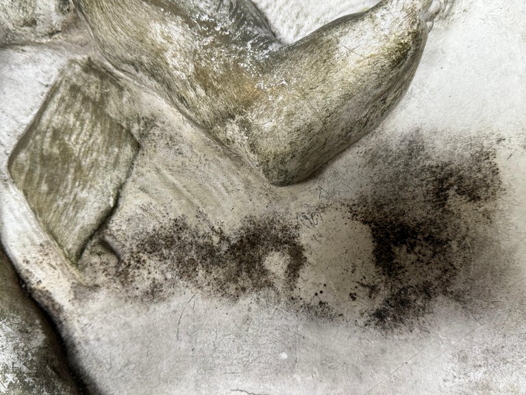 Bas-Relief Artwork of Cherubic Figures C. 1900