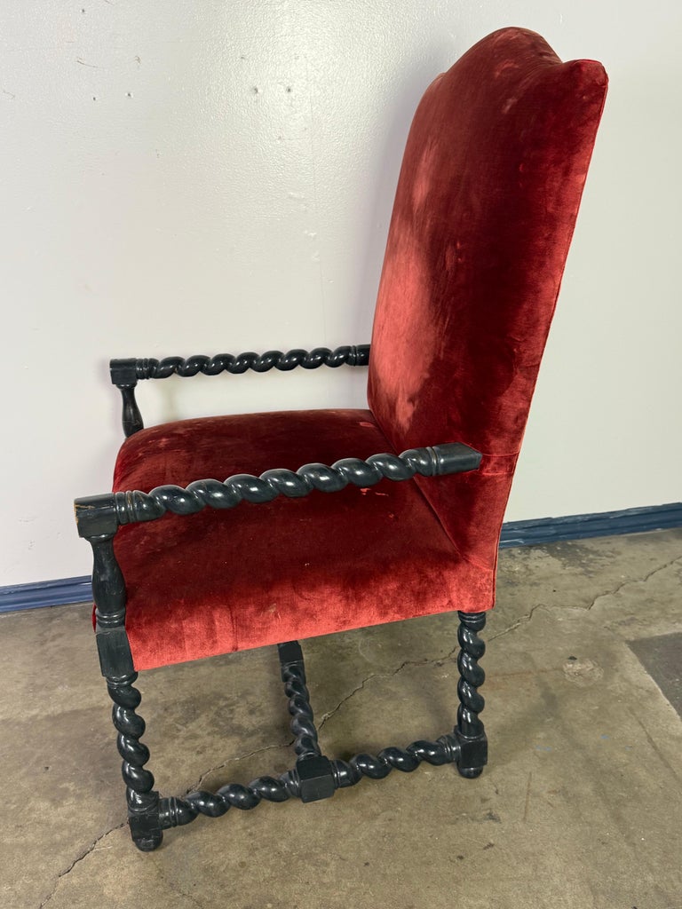 Pair of 19th C. Spanish Armchairs