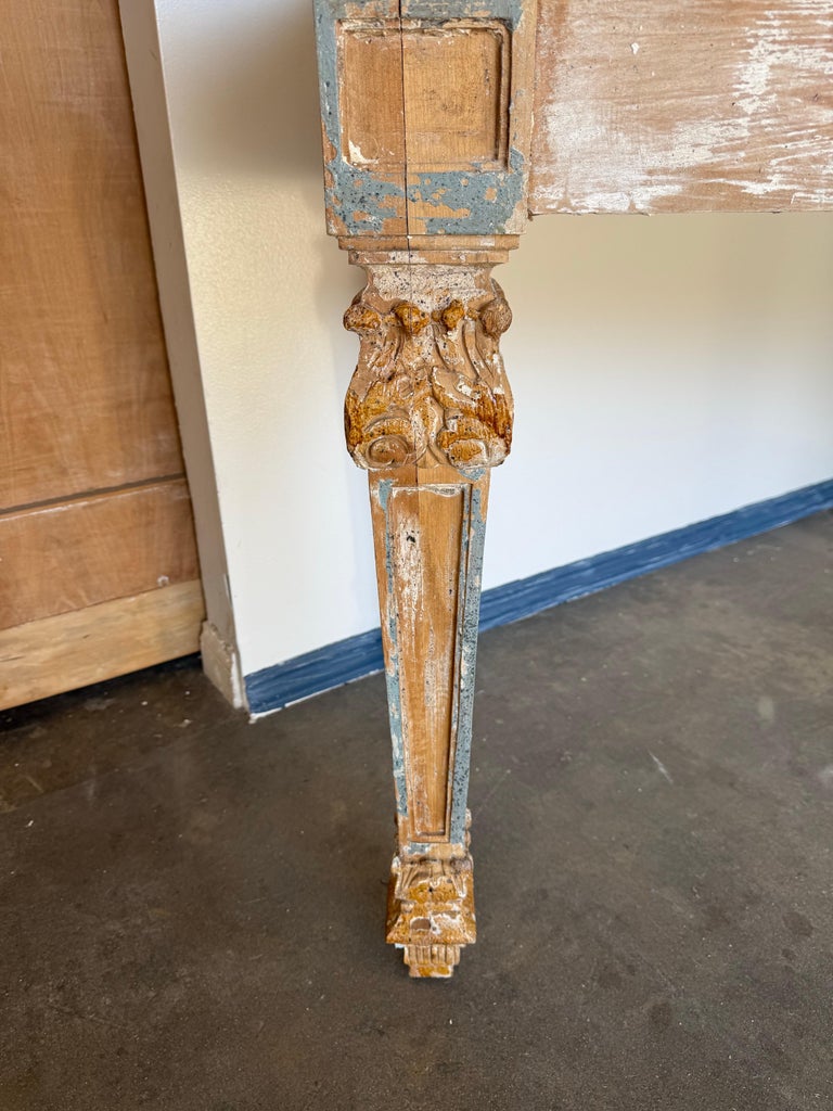 Gustavian Style Painted Console-Pair Available if Needed