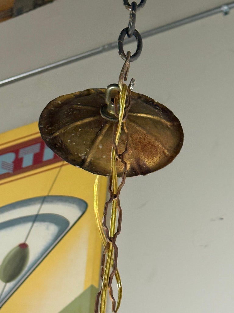 Spanish Hand Forged Iron Chandelier