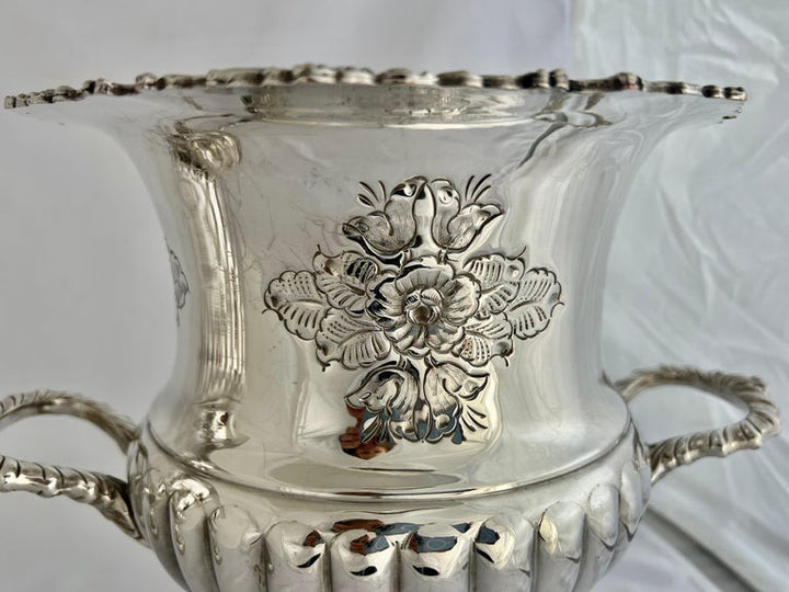 Pair of Early 19th Century English Sheffield Wine Coolers by Boulton
