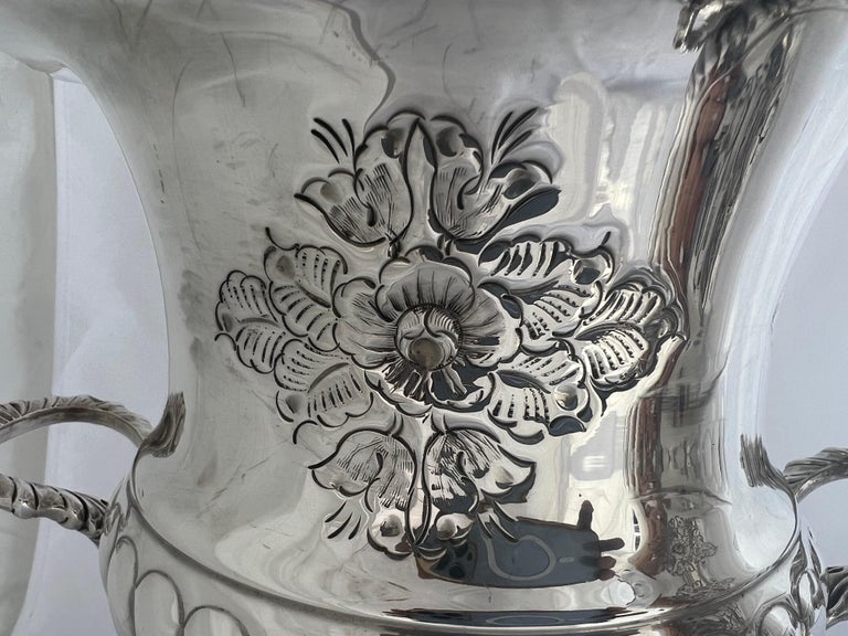 Pair of Early 19th Century English Sheffield Wine Coolers by Boulton
