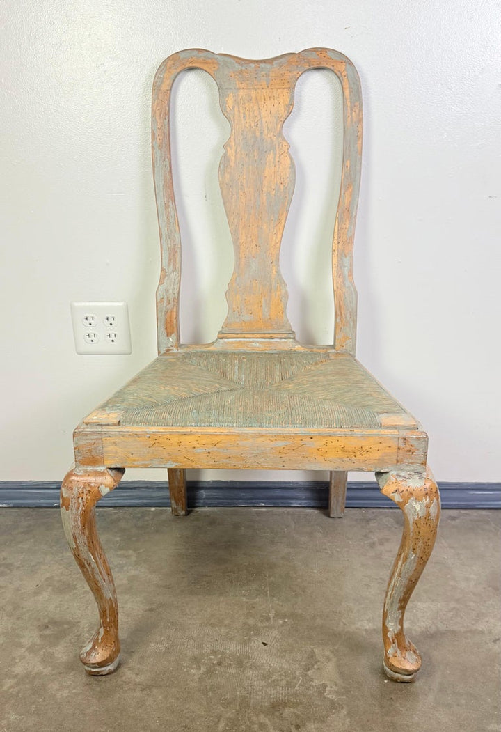 Set of Eight Queen Anne Dining Chairs