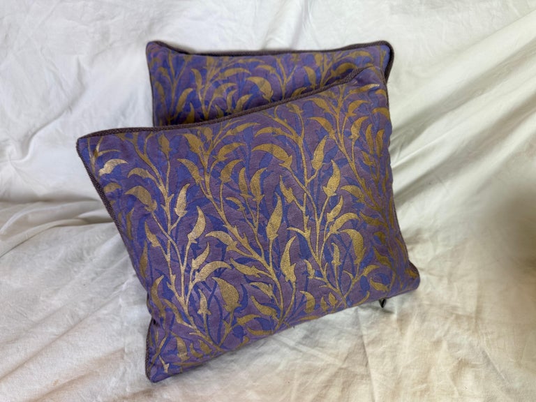 Pair of Fortuny Textile Pillows
