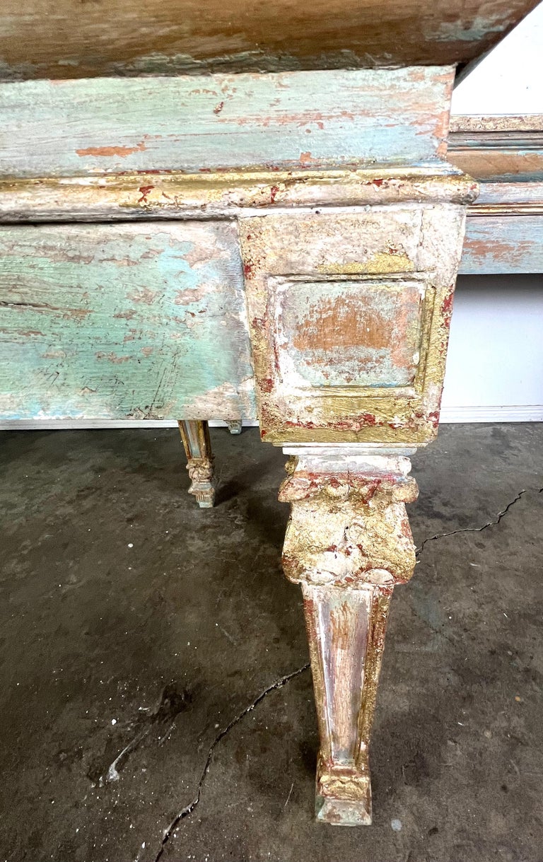 French Provincial Painted Console-Pair is Available
