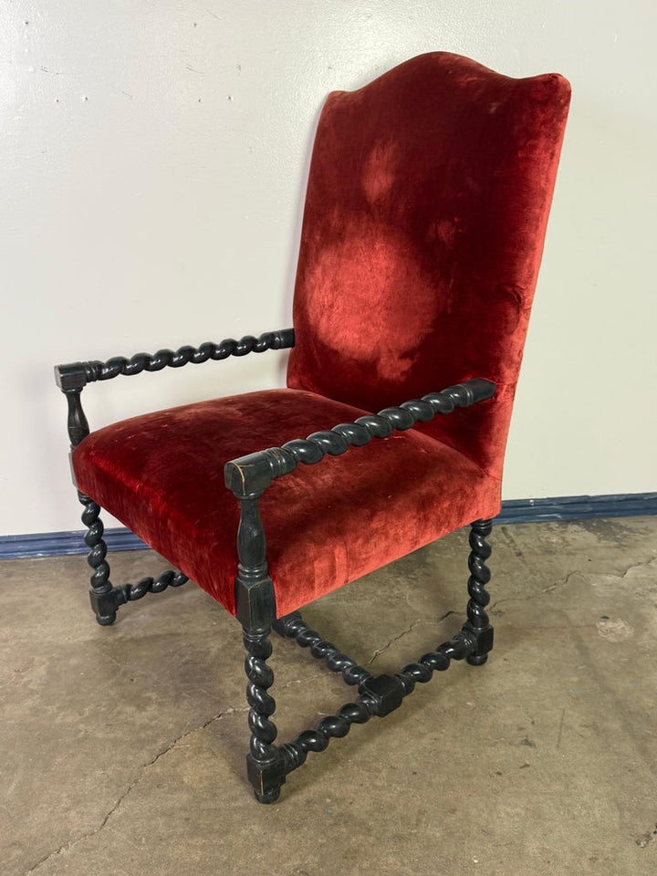 Pair of 19th C. Spanish Armchairs