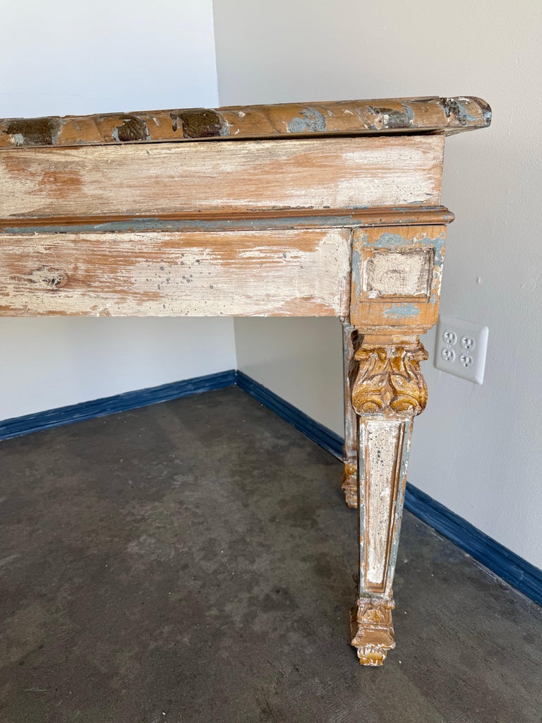 Gustavian Style Painted Console-Pair Available if Needed