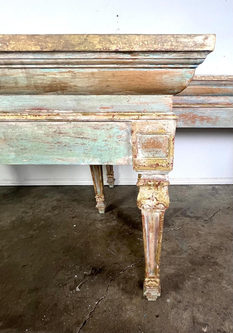French Provincial Painted Console-Pair is Available