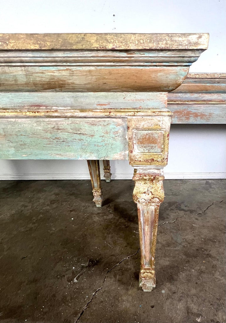 French Provincial Painted Console-Pair is Available