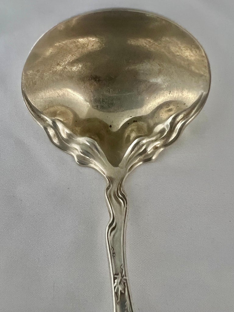 Art Nouveau Serving Spoon, George W. Shiebler & Co.