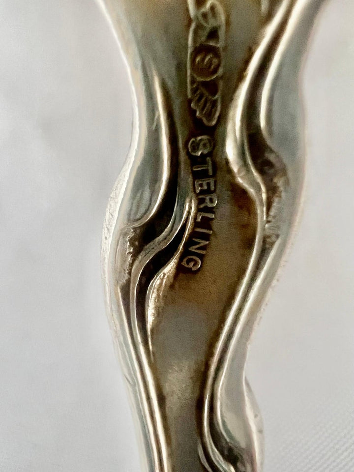 Art Nouveau Serving Spoon, George W. Shiebler & Co.