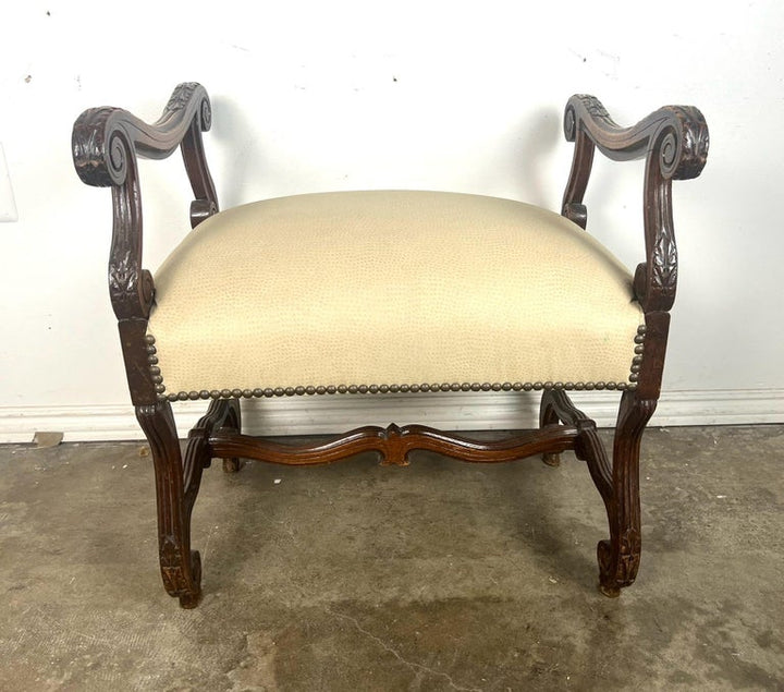 19th C. Italian Baroque Style Bench