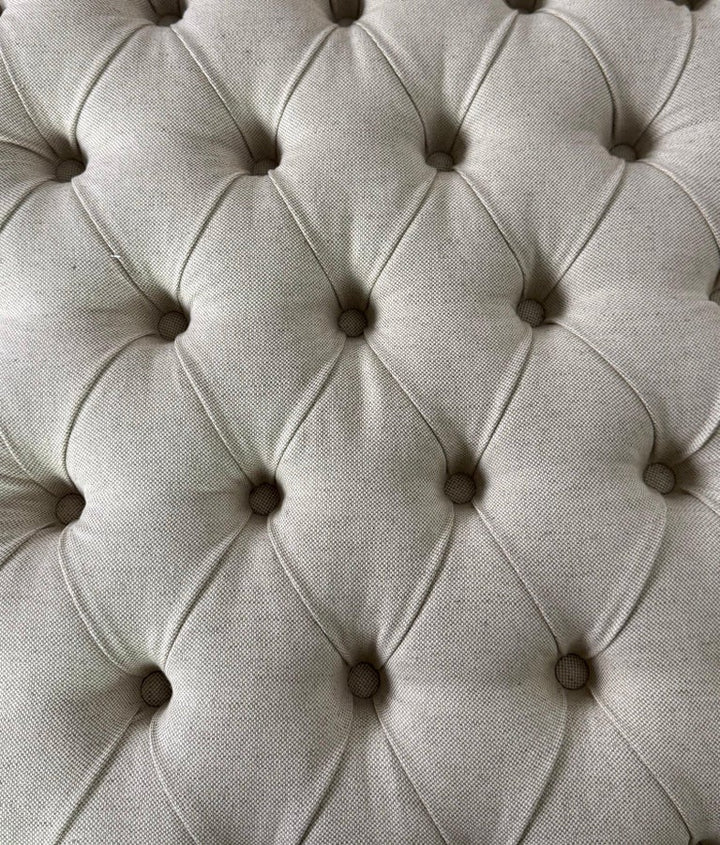 French Louis XV Style Tufted Chaise Lounge