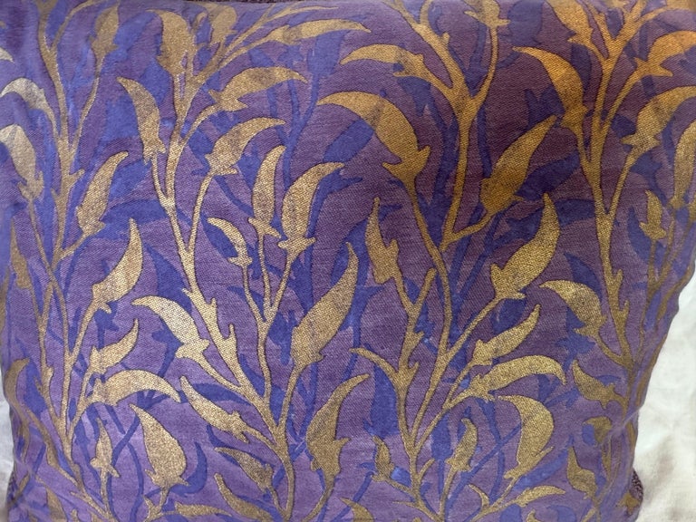 Pair of Fortuny Textile Pillows