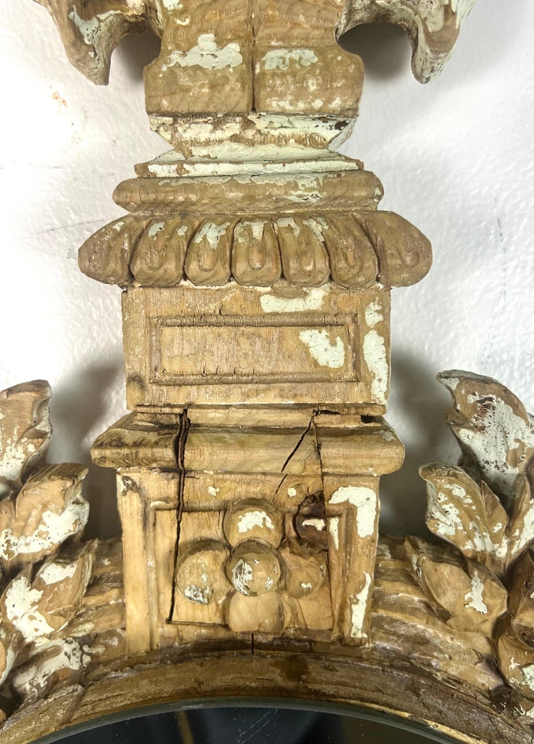 19th C. French Carved Mirror