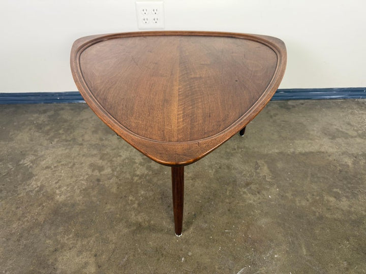 Sculptural Danish Modern Triangular Coffee Table