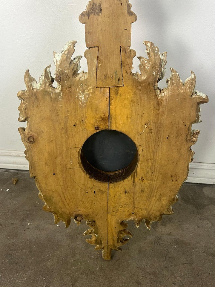 19th C. French Carved Mirror