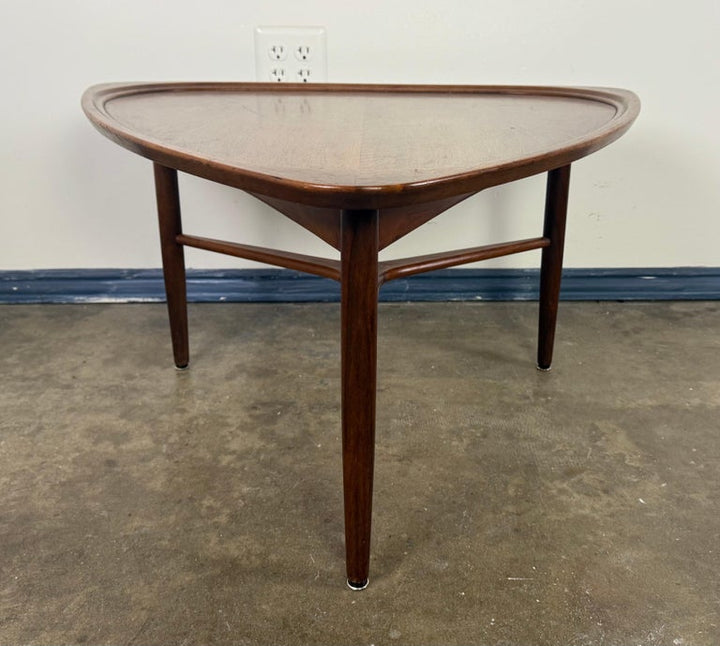 Sculptural Danish Modern Triangular Coffee Table