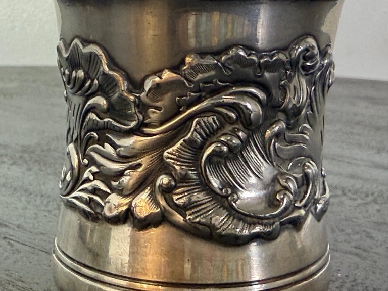 Victorian Silver Plated Oil Lamp by Derby Silver Company