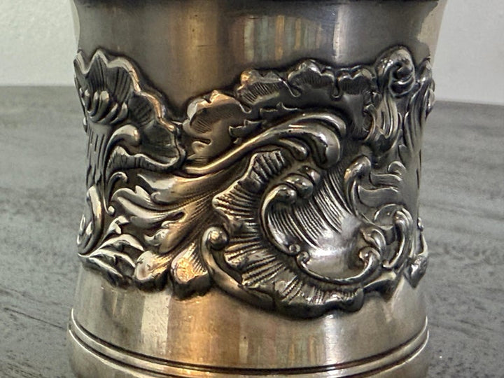Victorian Silver Plated Oil Lamp by Derby Silver Company