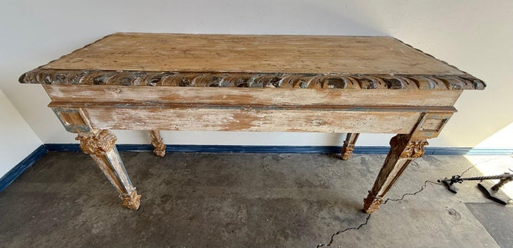 Gustavian Style Painted Console-Pair Available if Needed