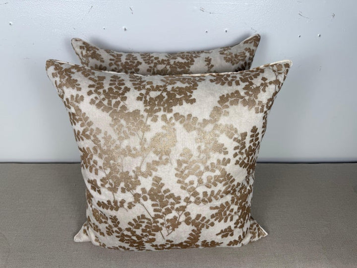 Pair of Botanical Pillows by Miamar Home
