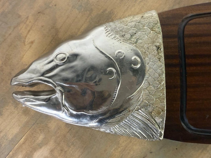 Whimsical French Fish Serving Tray