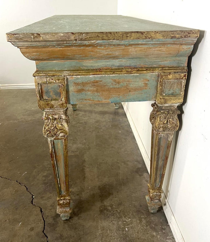French Provincial Painted Console-Pair is Available
