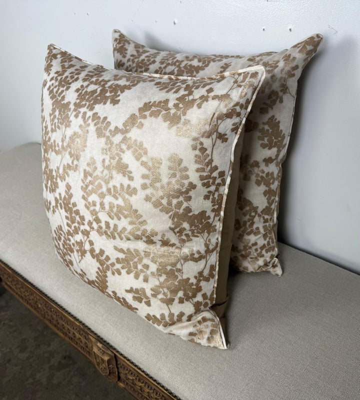Pair of Botanical Pillows by Miamar Home
